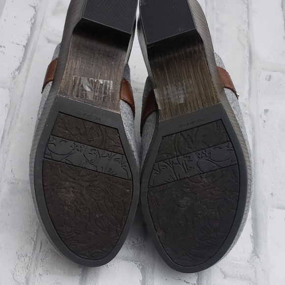 Dr. Scholl's Light Grey Jessa Memory Foam Mule/Clog Shoes 7M - Picture 10 of 12